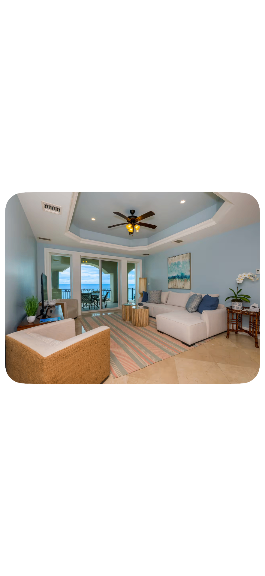 Condo 509 — two-bedroom oceanfront retreat